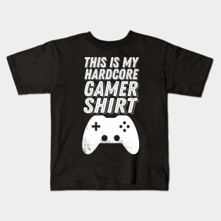 Gamer Shirt - This Is My Gamer Shirt - Video Game Gamer Girl Kids T-Shirt